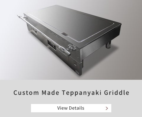 Custom Made Teppanyaki griddle