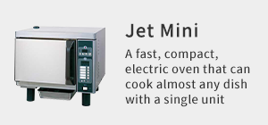 Jet Mini:A fast, compact, electric oven that can cook almost any dish with a single unit
