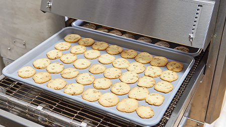 Cookies after drying.